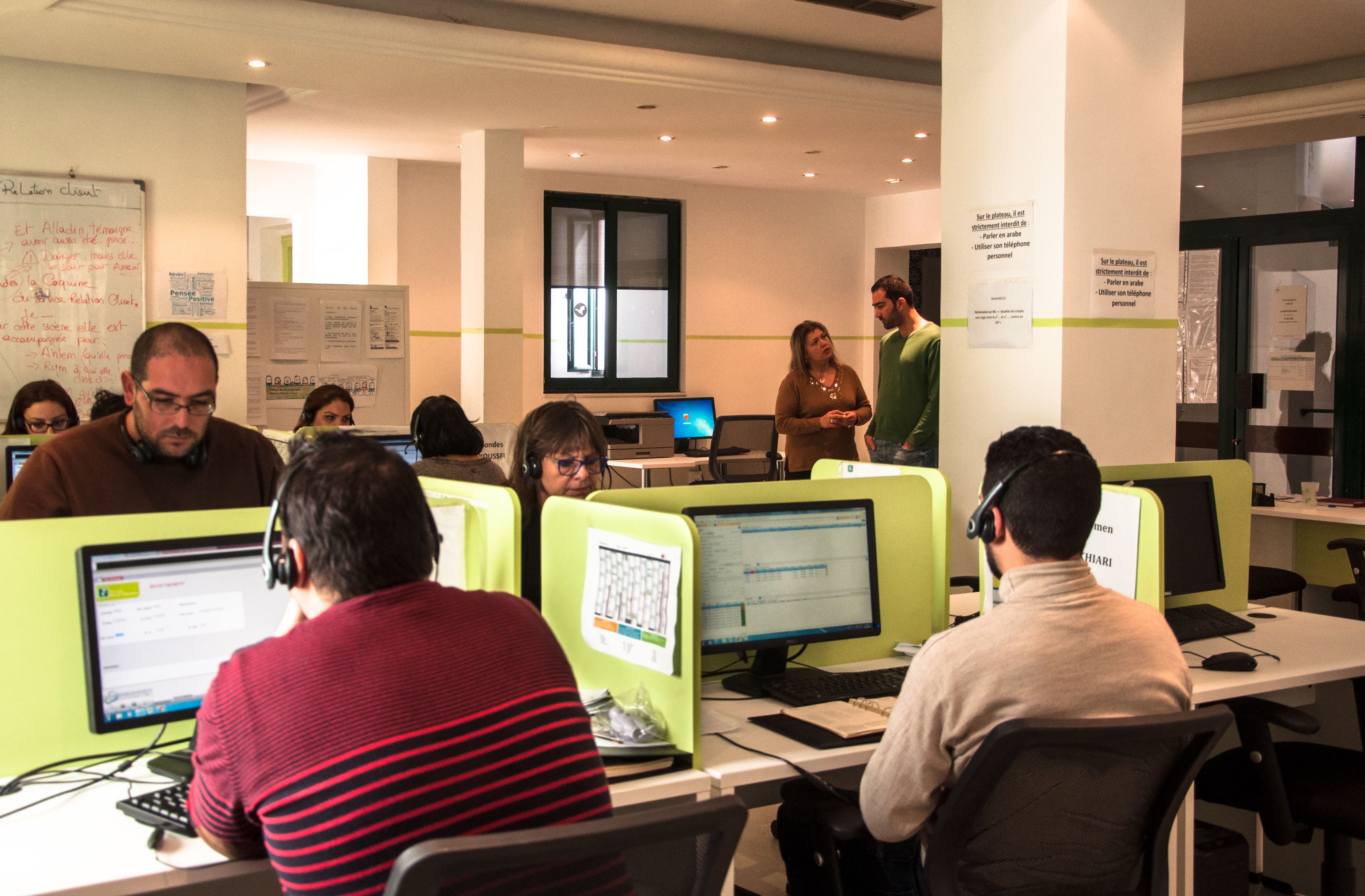 call center